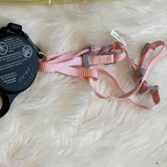 2 Flexi cat retractable leashes and 2 Med-Large Signature by Aspen Cat harness - Picture 4 of 8